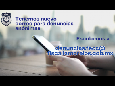 <a href="/noticias/la-fiscalia-anticorrupcion-de-morelos-habilita-correo-para-denuncias-anonimas">LA FISCALÍA ANTICORRUPCIÓN DE MORELOS HABILITA CORREO PARA DENUNCIAS ANÓNIMAS</a>
